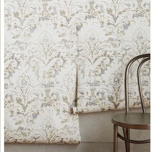 Anthropologie Batik Damask Wallpaper